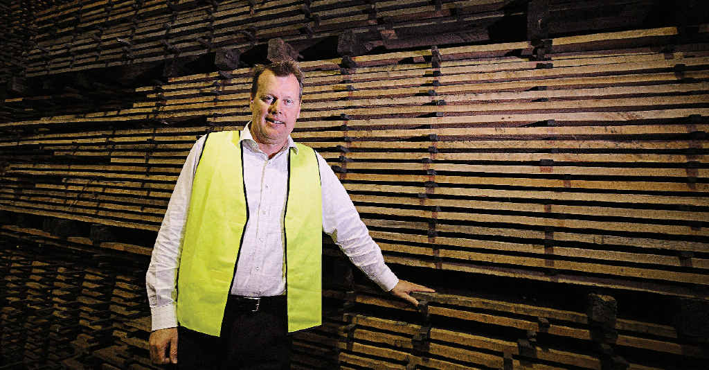 JOB LOSSES: Hurford Hardwood managing director, Andrew Hurford, warns of business closures.